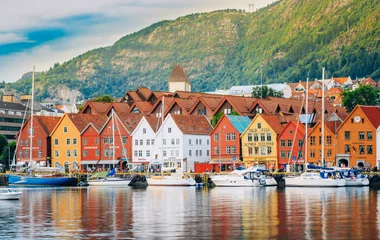 Bergen en Norvège