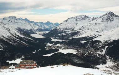 Vista dos Alpes