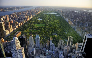 Central Park à New York aux États-Unis
