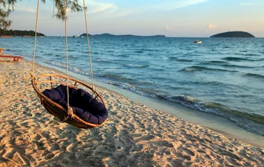 plage au Cambodge