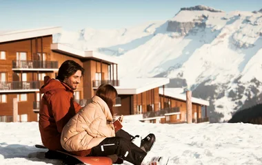 chalets pareja