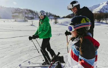 ski and snowboard lessons