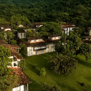 Vista do resort Rio das Pedras