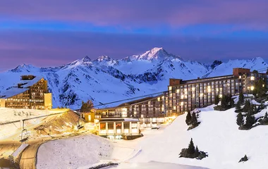 Club Med em Les Arcs.