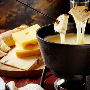 Fondue de queijo.