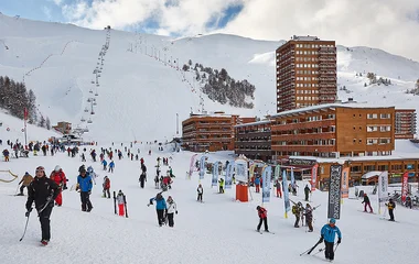 Estação La Plagne.