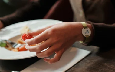 GM comendo no restaurante do resort Club Med