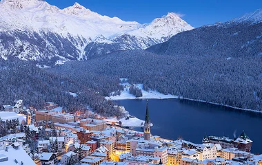 St. Moritz na Suíça.