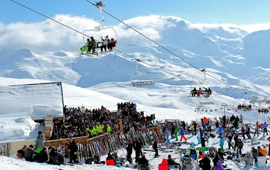 Pessoas em Val Thorens