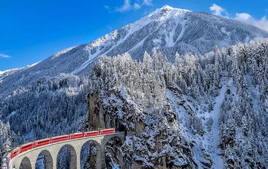 Glacier Express, tem de Zermatt até St. Moritz