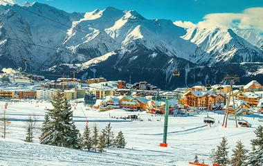 Vista de Alpe d Huez