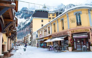 Chamonix na França.
