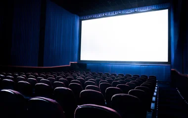 Sala de cinema escura