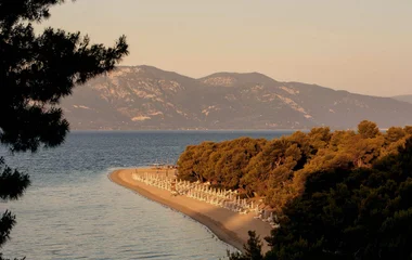 Vista parcial da praia