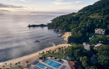vista panorâmica do resort rio das pedras