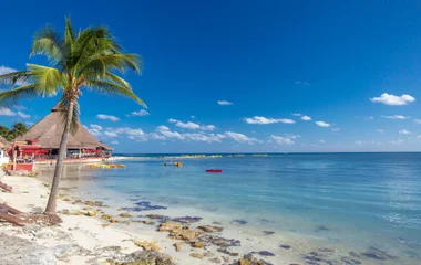 Playa en Cancún.