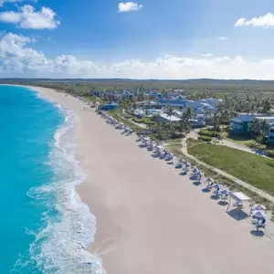 Praia nas Bahamas