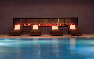 Piscina no Club Med Yabuli.