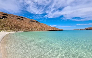 mexico beach Playa Balandra Baja California Sur