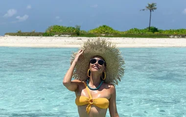 Sophie Monk in the Maldives