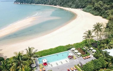 club med cherating beach, beach resorts in kuantan, beach in malaysia