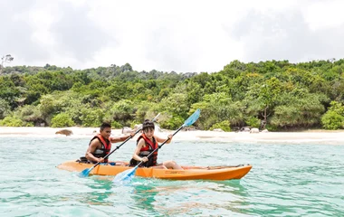 water activities in club med bintan, indonesia
