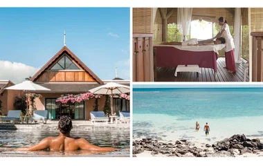 Collage of Albion's zen zones for adults