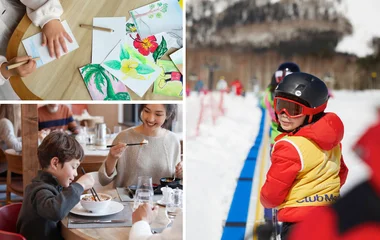 Collage of Club Med Japan resorts all-inclusive services