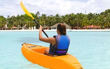 พายเรือคายัค มัลดีฟส์