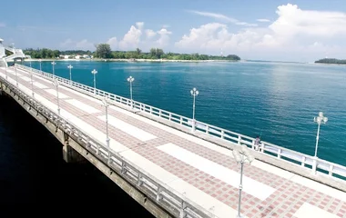 Sarasin Bridge, phuket, thailand