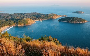 Hiking to Black Rock viewpoint for sunrise