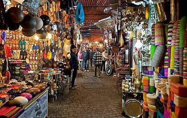 The Medina in Marrakech