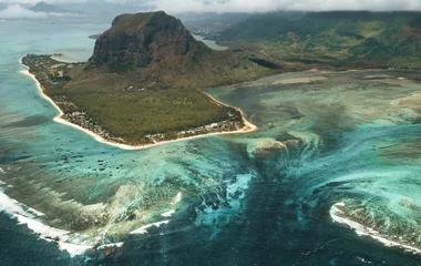 coral reef in Mauritius