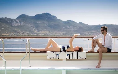 Couples having fun time at club med my resort