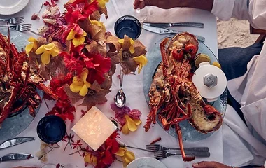 Scrumptious cuisine prepared in club med malaysia