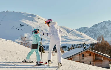 skiing, alpine skiing, club med