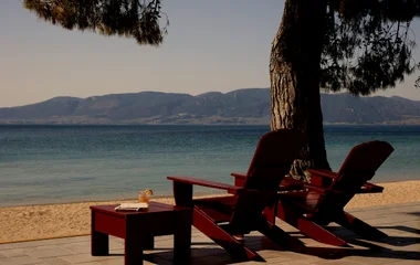 beautiful view in greece