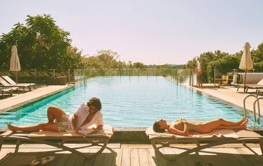 beautiful pool in Club Med France