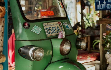 traditional taxi in Thailand