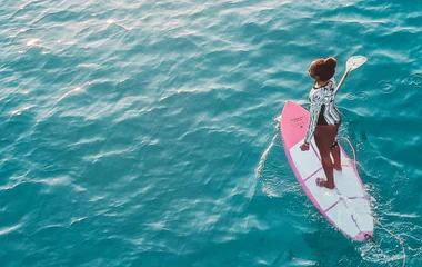 paddleboarding in fiji