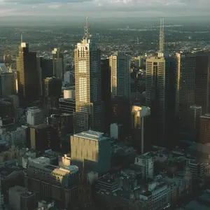 Sydney opera house in sunset