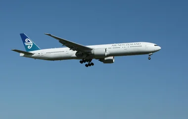 Plane in the sky