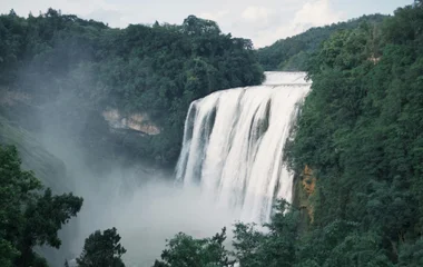 beautifull waterfall in china
