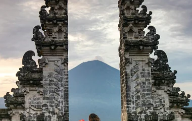 Mascetti temple in Bali