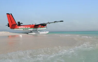 Take a Scenic Flight over the Maldives