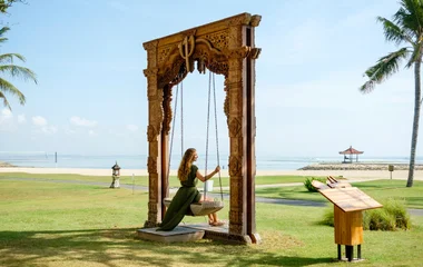 club med bali, swing, instagrammable spot