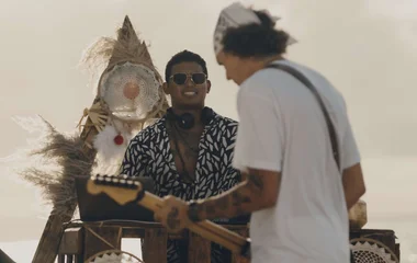 band playing in club med