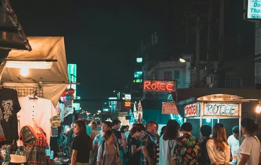 Night markets in Phuket, Thailand