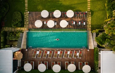 sky view of club med resort in Thailand