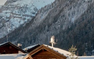 A beach with turquoise water and palm trees